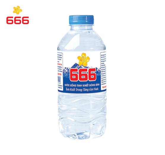 Nước Tinh Khiết 666 – Chai 330ml